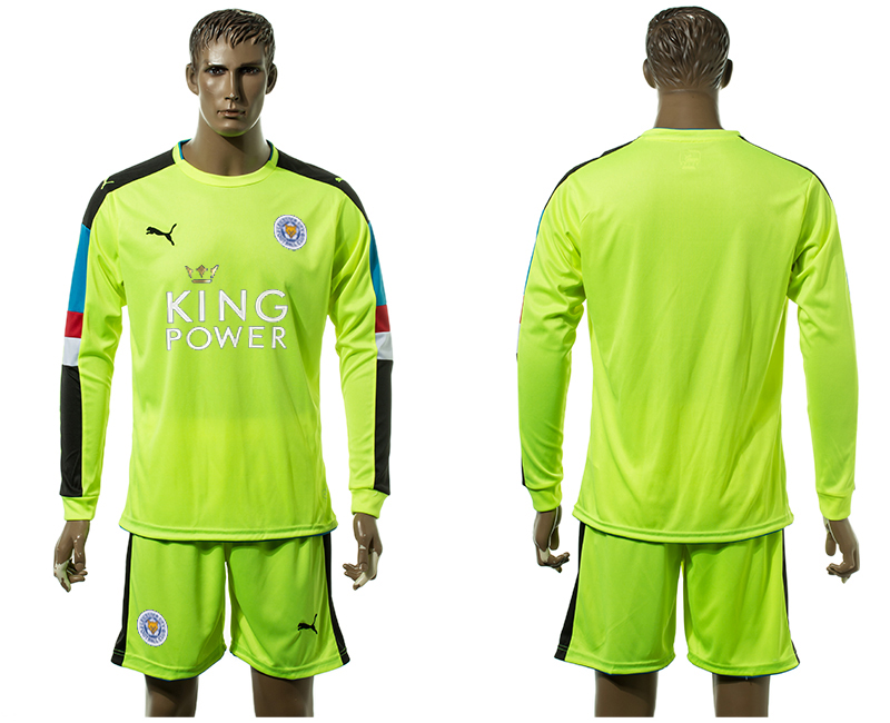 2015-16 Leicester City Green Goalkeeper Jersey 2015-16 Leicester City Green Goalkeeper Jersey