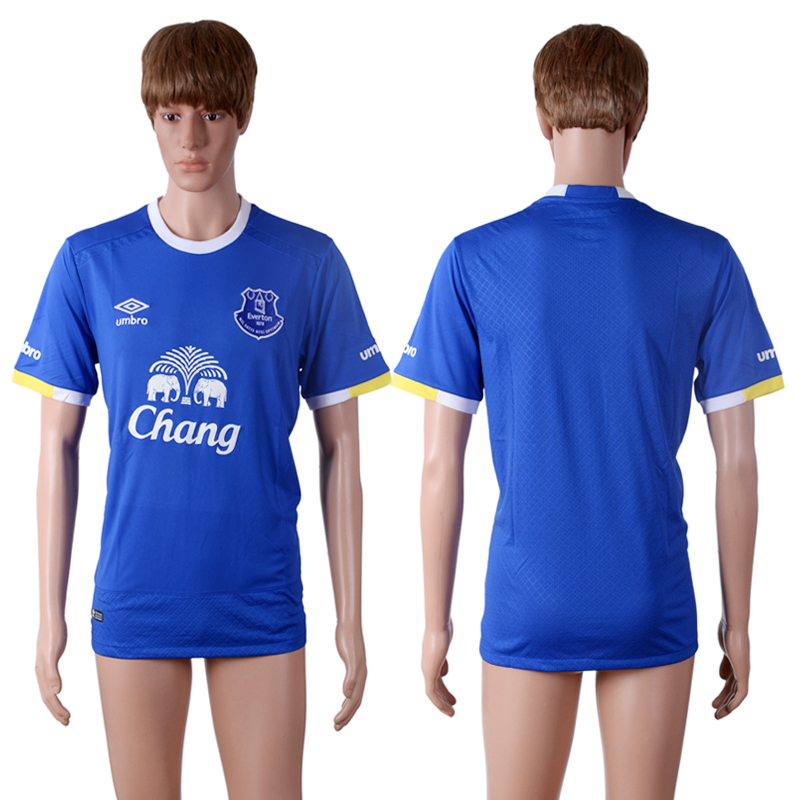 2016-17 Everton Home Thailand Soccer Jersey