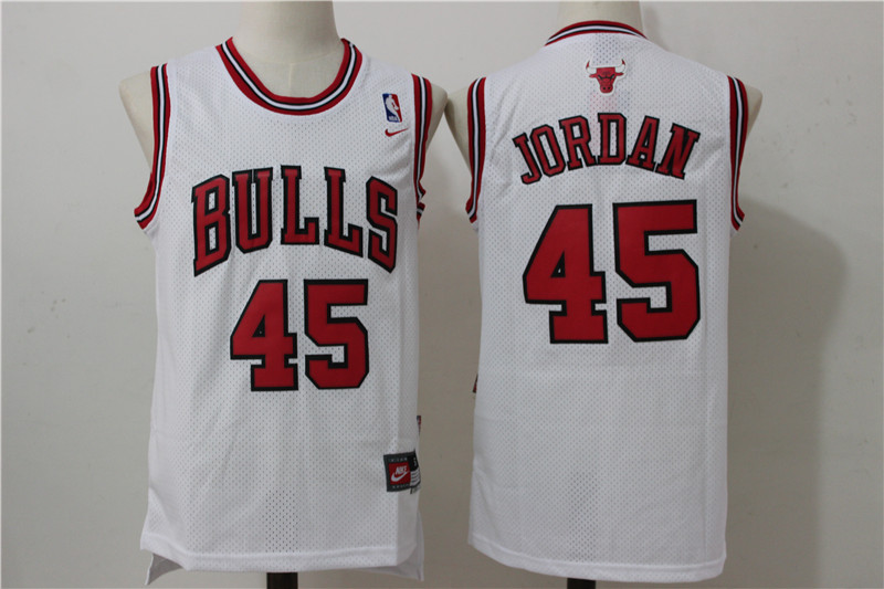 Bulls 45 Michael Jordan Nike Stitched Jersey