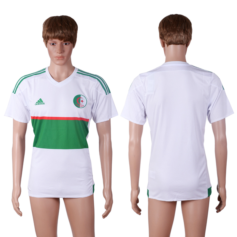 2016-17 Algeria Home Thailand Soccer Jersey 2016-17 Algeria Home Thailand Soccer Jersey