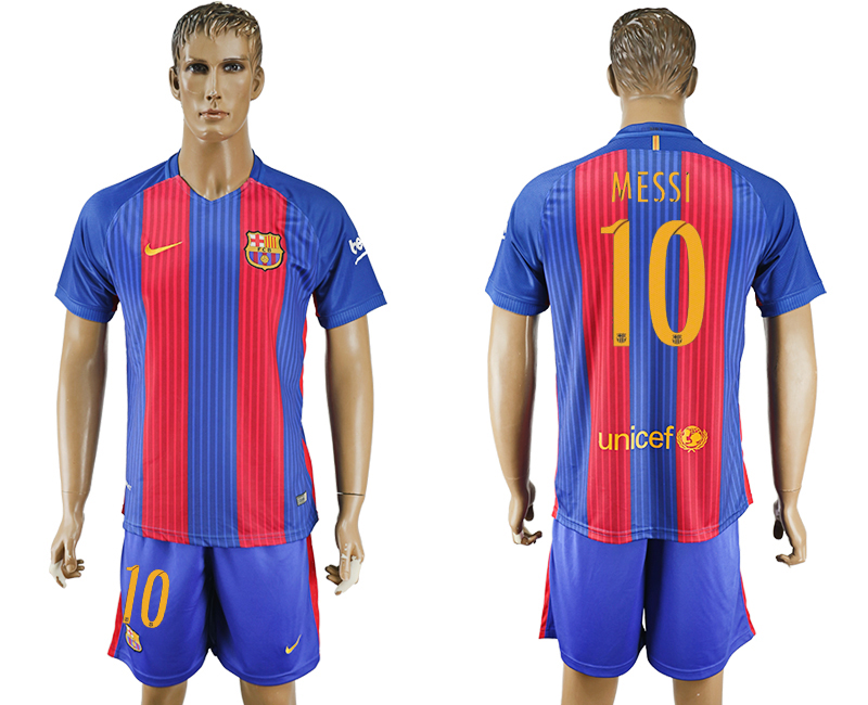 2016-17 Barcelona 10 MESSI Home Soccer Jersey