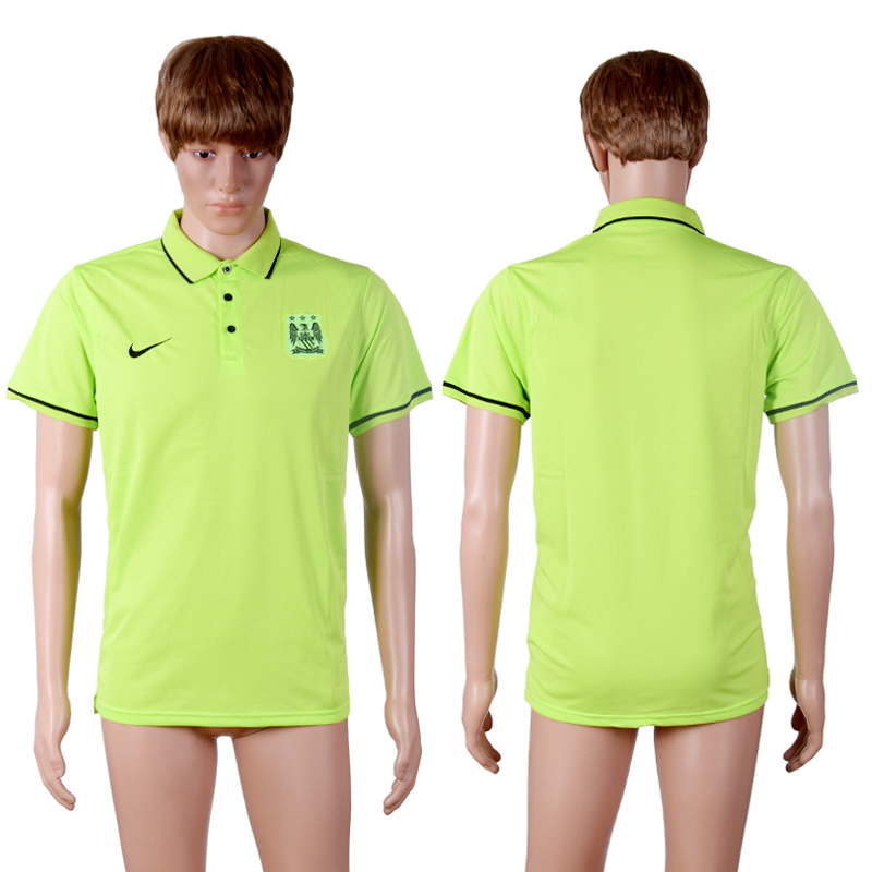 Manchester City Green Men's Polo Shirt