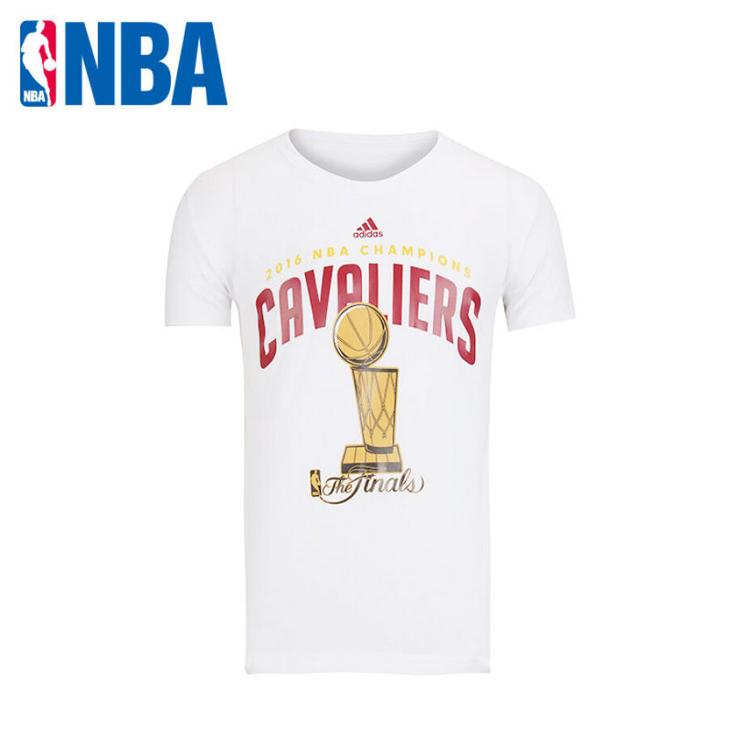 Cleveland Cavaliers adidas White 2016 NBA Finals Champions Men's T Shirt