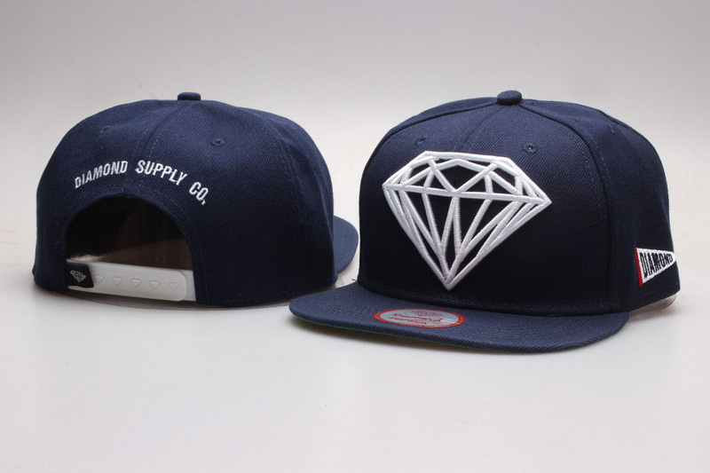 Diamond Navy Fashion Adjustable Hat YP
