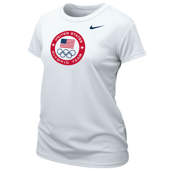 Team USA Nike Women's Logo Performance T-Shirt White