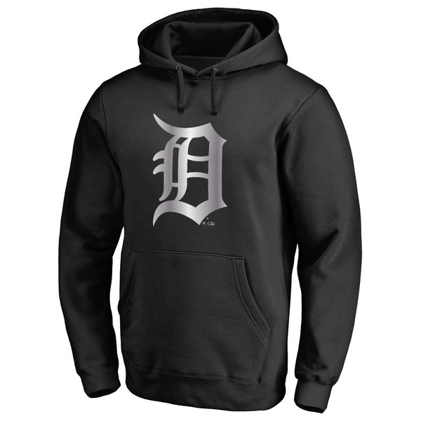 Detroit Tigers Platinum Collection Pullover Hoodie Black