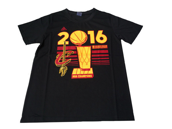 Cavaliers 2016 NBA Champions Black Men's T Shirt