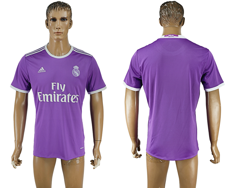 2016-17 Real Madrid Away Thailand Soccer Jersey