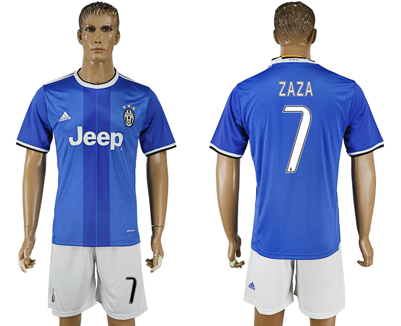2016-17 Juventus 7 ZAZA Away Soccer Jersey