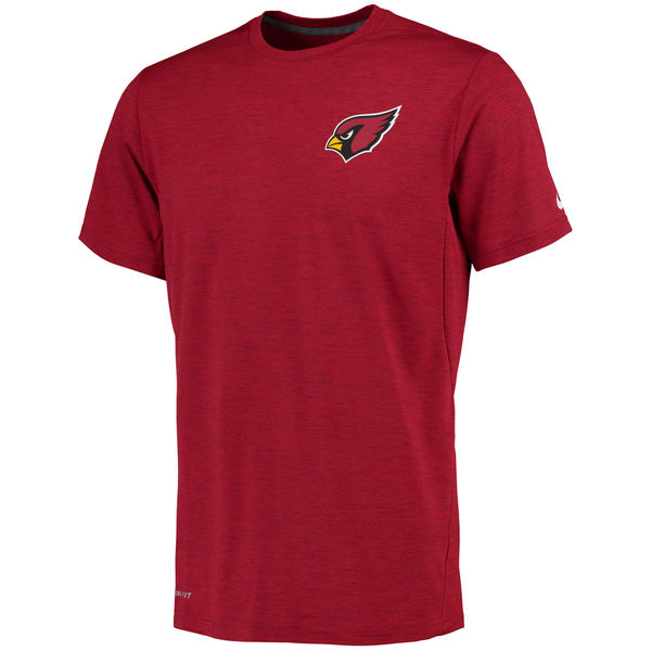 Nike Arizona Cardinals Red Dri-Fit Touch Performance Men's T-Shirt