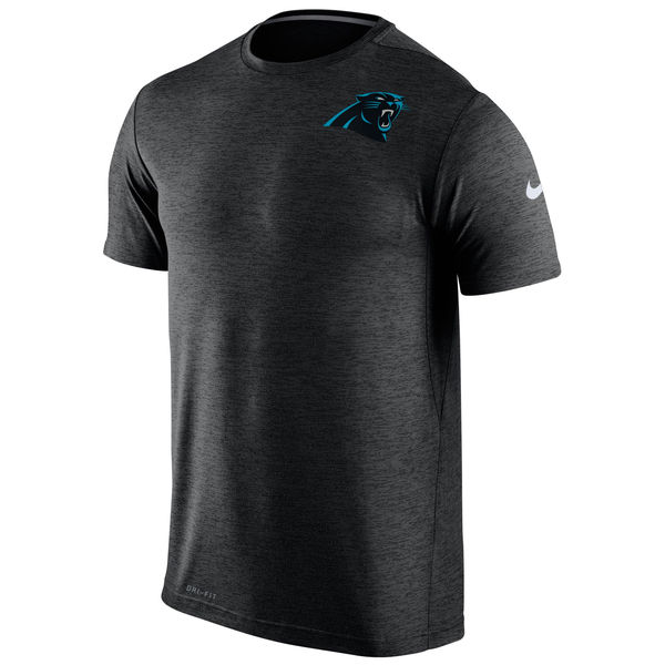 Nike Carolina Panthers Black Dri-Fit Touch Performance Men's T-Shirt