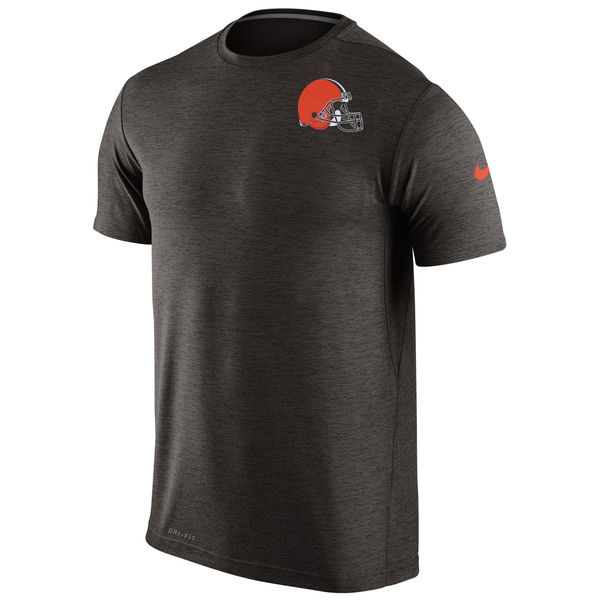 Nike Cleveland Browns Brown Dri-Fit Touch Performance Men's T-Shirt