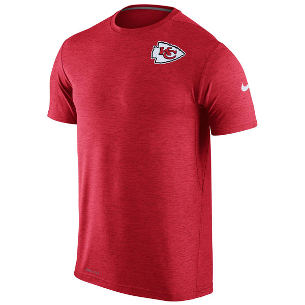Nike Kansas City Chiefs Red Dri-Fit Touch Performance Men's T-Shirt