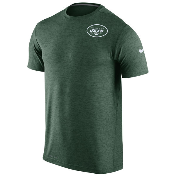 Nike New York Jets Green Dri-Fit Touch Performance Men's T-Shirt