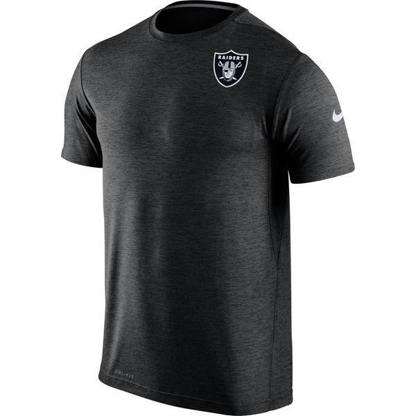 Nike Oakland Raiders Black Dri-Fit Touch Performance Men's T-Shirt