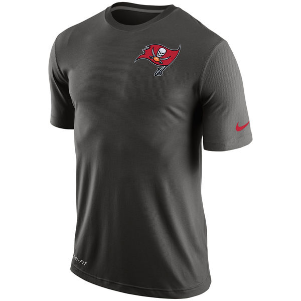 Nike Tampa Bay Buccaneers Black Dri-Fit Touch Performance Men's T-Shirt