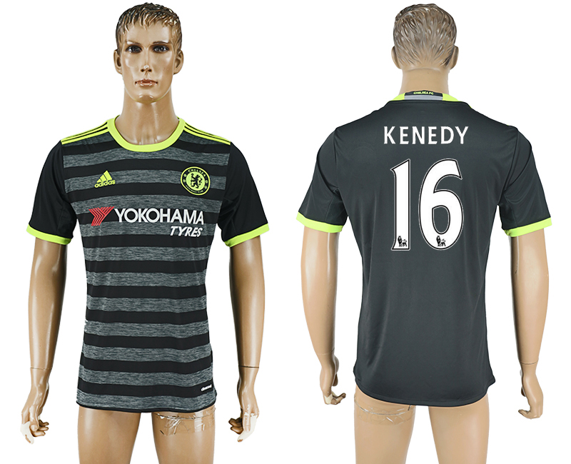 2016-17 Chelsea 16 KENEDY Away Thailand Soccer Jersey