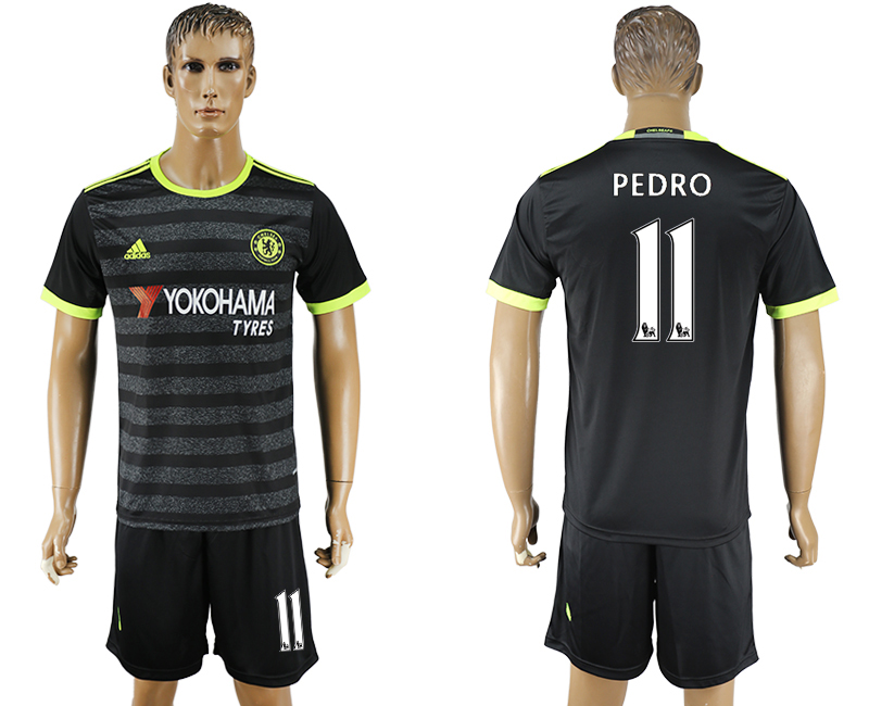 2016-17 Chelsea 11 PEDRO Away Soccer Jersey