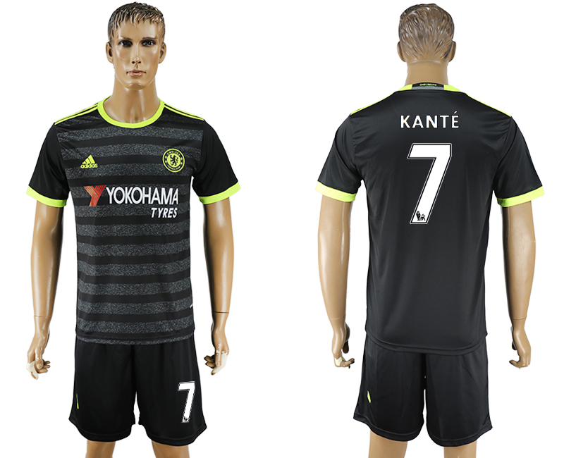 2016-17 Chelsea 7 KANTE Away Soccer Jersey