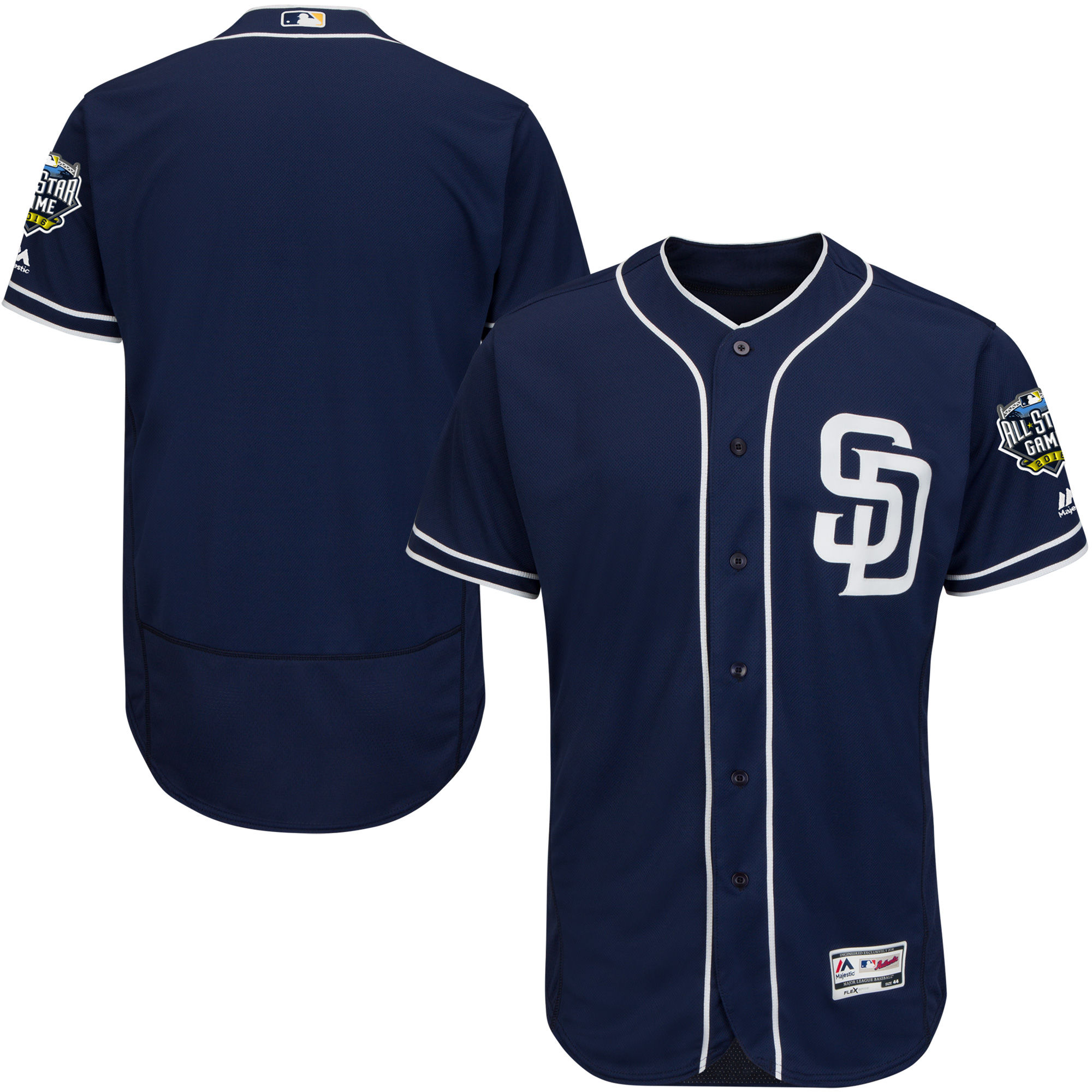 Padres Blank Navy 2016 All-Star Game Flexbase Jersey