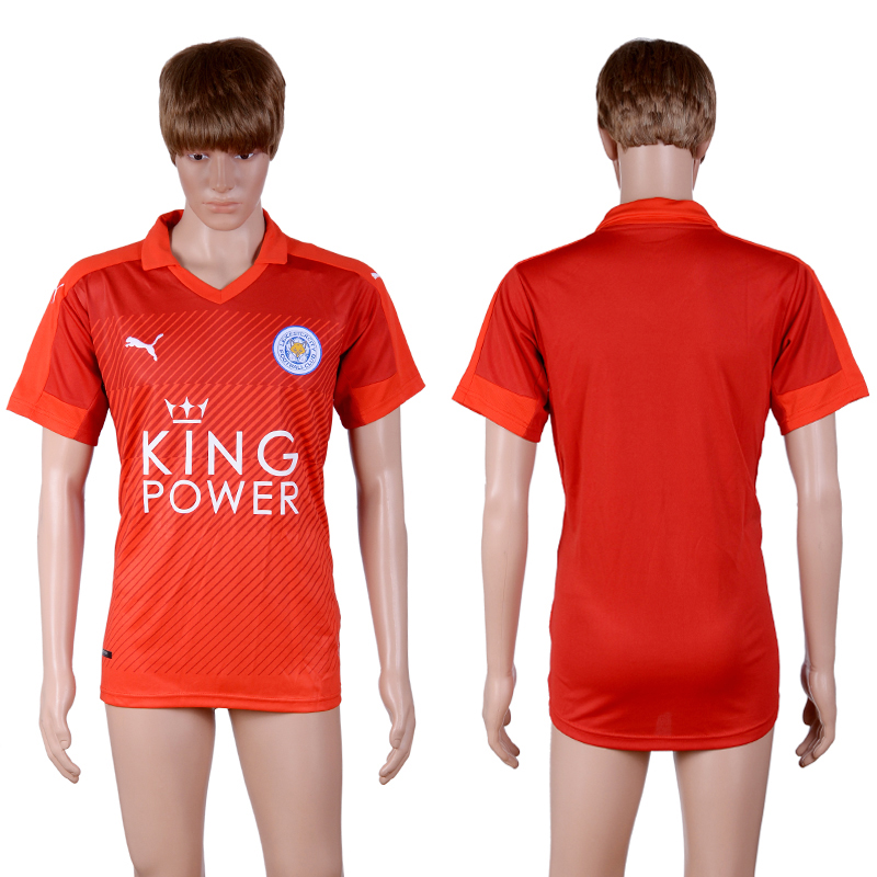 2016-17 Leicester City Away Thailand Soccer Jersey