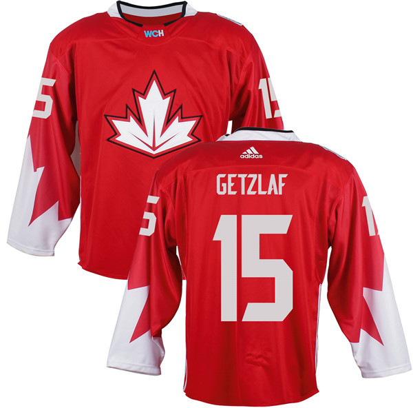 Canada 15 Ryan Getzlaf Red World Cup of Hockey 2016 Premier Player Jersey