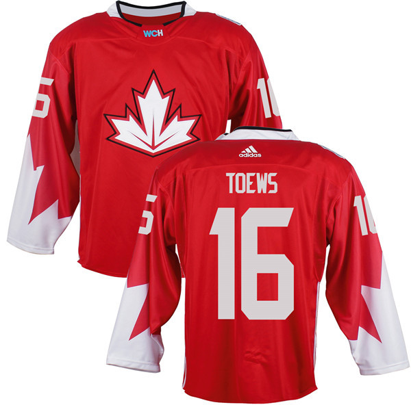 Canada 16 Jonathan Toews Red World Cup of Hockey 2016 Premier Player Jersey