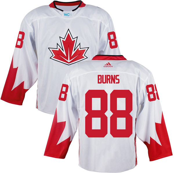 Canada 88 Brent Burns White World Cup of Hockey 2016 Premier Player Jersey
