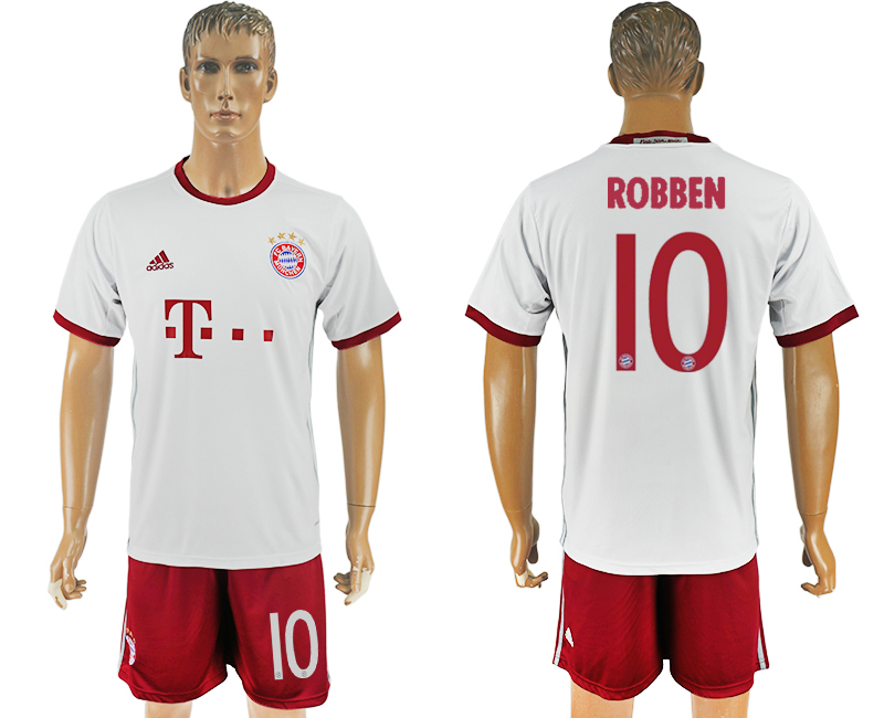 2016-17 Bayern Munich 10 ROBBEN Third Away Soccer Jersey