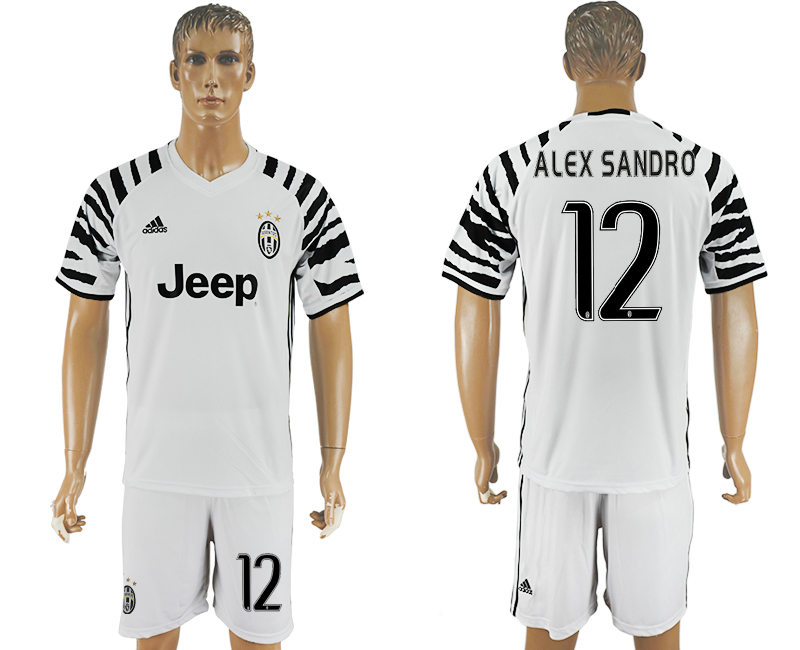 2016-17 Juventus 12 ALEX SANDRO Third Away Soccer Jersey