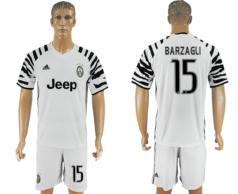 2016-17 Juventus 15 BARZAGLI Third Away Soccer Jersey