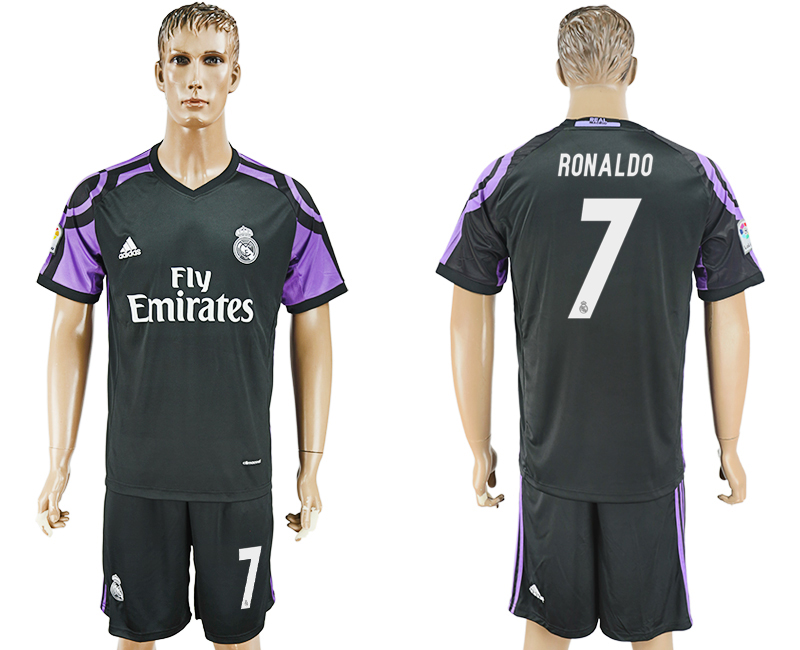 2016-17 Real Madrid 7 RONALDO Third Away Soccer Jersey