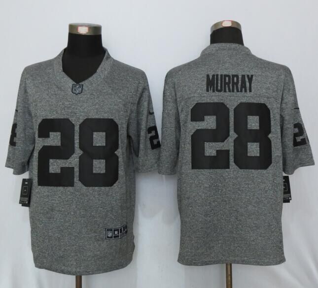 Nike Raiders 28 Latavius Murray Gray Gridiron Gray Limited Jersey Nike Raiders 28 Latavius Murray Gray Gridiron Gray Limited Jersey