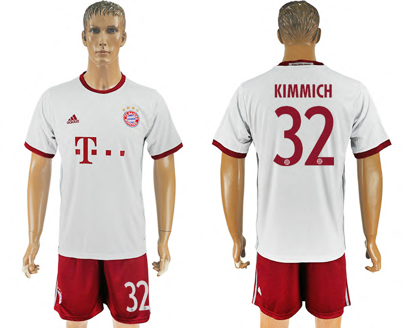 2016-17 Bayern Munich 32 KIMMICH Third Away Soccer Jersey
