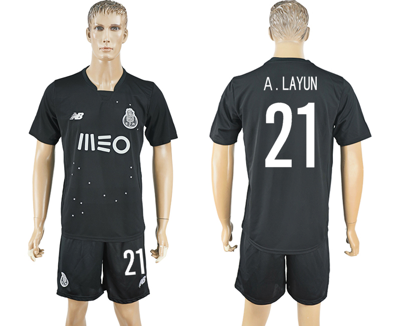 2016-17 Porto 21 A.LAYUN Away Soccer Jersey