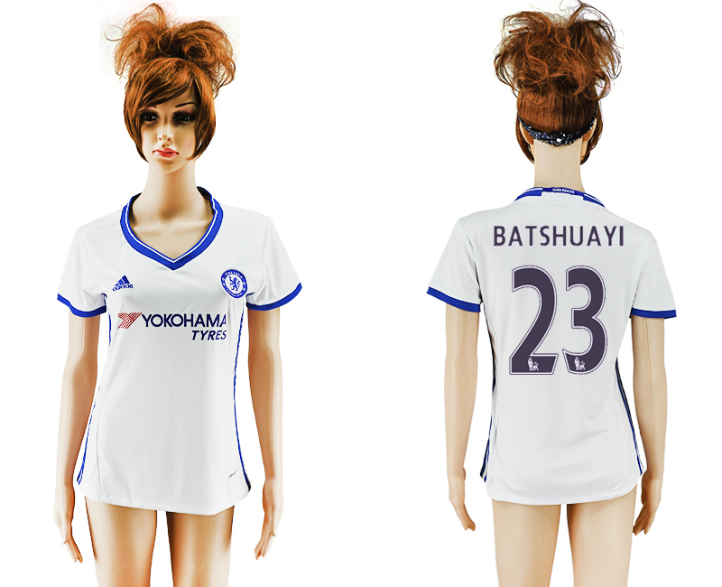2016-17 Chelsea 23 BATSHUAYI Third Away Women Soccer Jersey