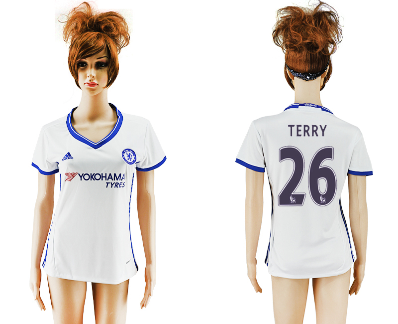 2016-17 Chelsea 26 TERRY Third Away Women Soccer Jersey
