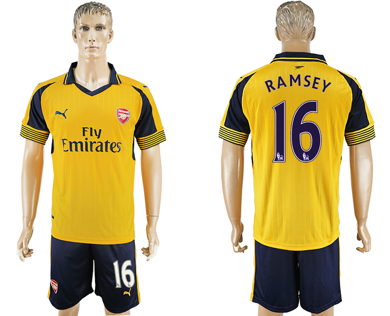 2016-17 Arsenal 16 RAMSEY Away Soccer Jersey