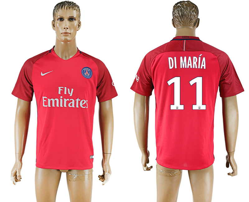 2016-17 Paris Saint-Germain 11 DI MARIA Away Thailand Soccer Jersey