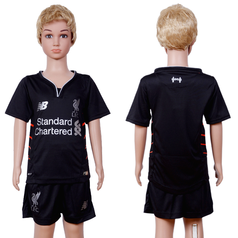 2016-17 Liverpool Away Youth Soccer Jersey