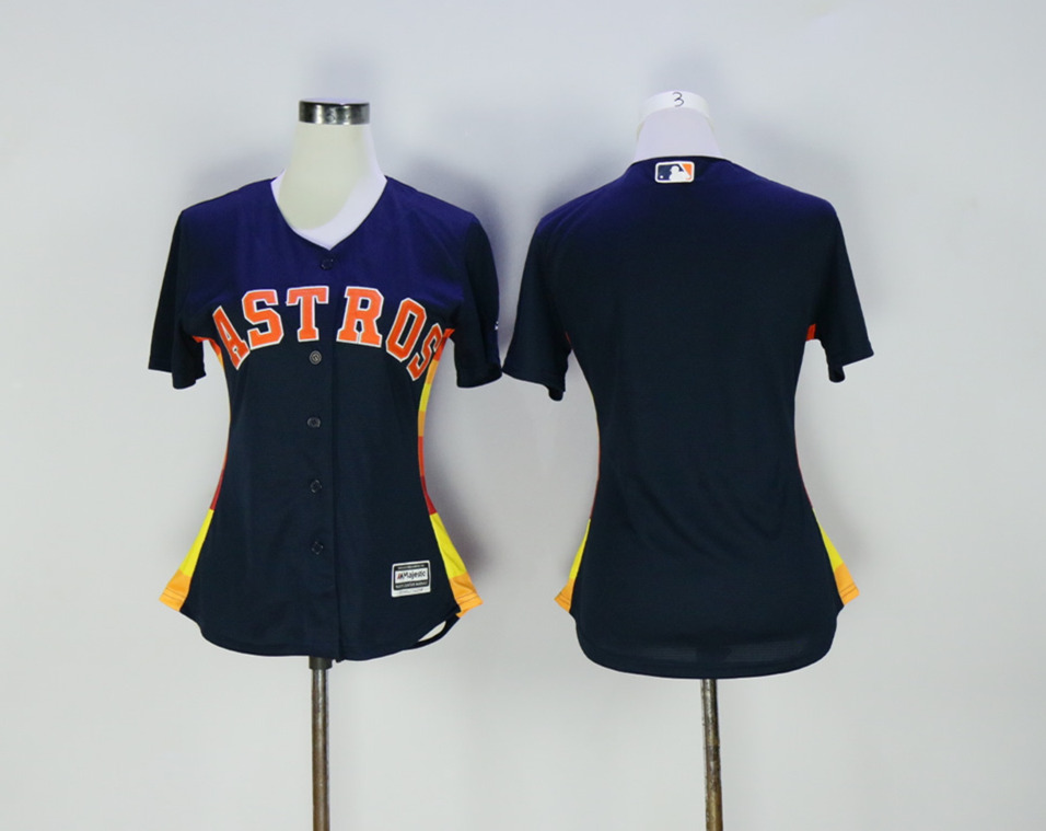 Astros Blank Women New Cool Base Jersey Astros Blank Women New Cool Base Jersey