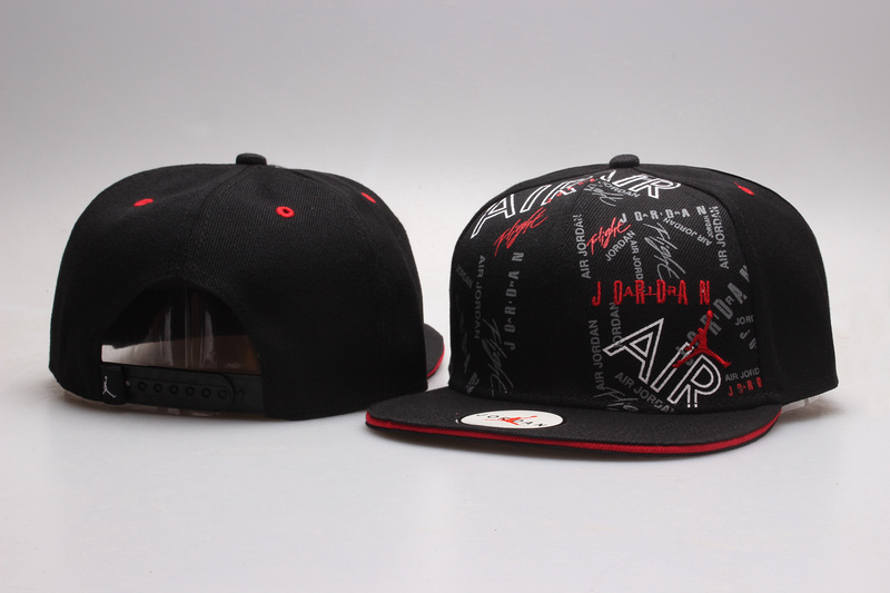 Air Jordan Cool Logo Black Adjustable Hat YP