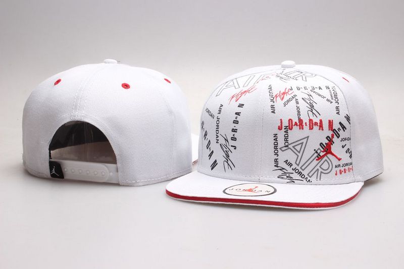 Air Jordan Cool Logo White Adjustable Hat YP