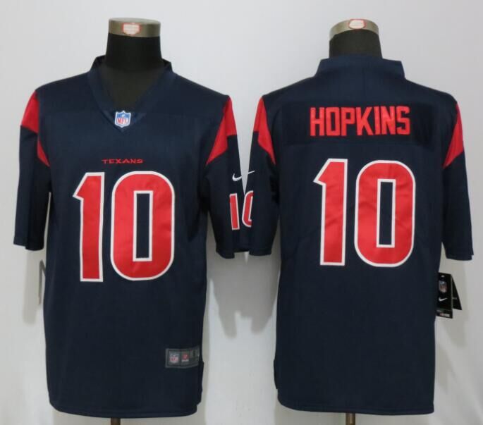 Nike Texans 10 DeAndre Hopkins Navy Color Rush Limited Jersey