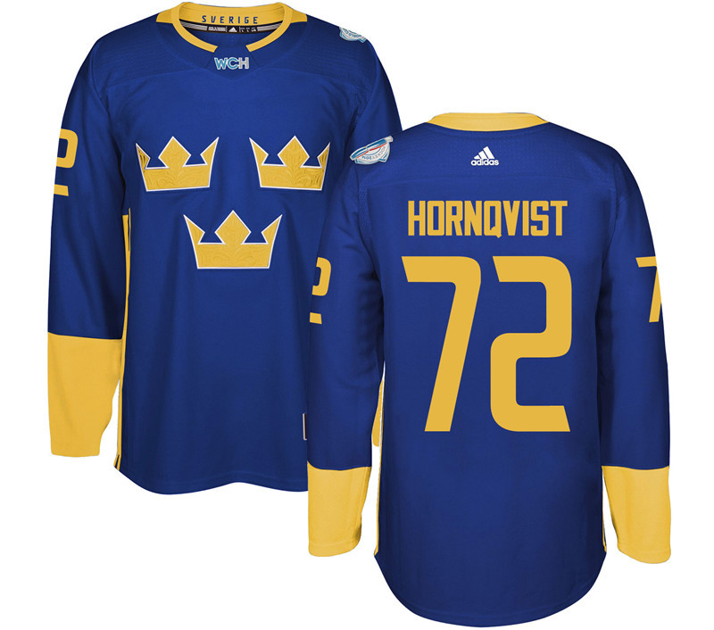 Sweden 72 Patric Hornqvist Purple 2016 World Cup Of Hockey Premier Player Jersey