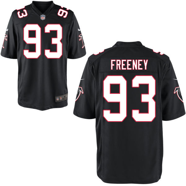 Nike Falcons 93 Dwight Freeney Black Elite Jersey
