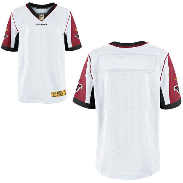 Nike Falcons Blank White Gold Elite Jersey