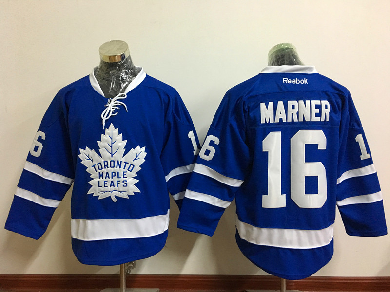 Maple Leafs 16 Mitchell Marner Blue Reebok Jersey