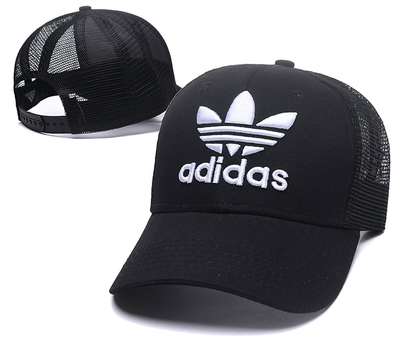 Adidas Originals Black Peaked Adjustable Hat GS