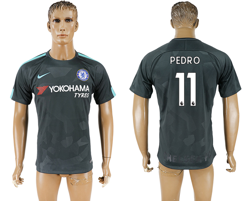 2017-18 Chelsea 11 PEDRO Third Away Thailand Soccer Jersey